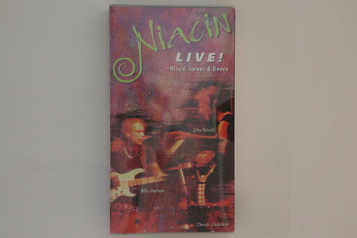 【中古】VHS Niacin Live ! - Blood, Sweat & Beers VAZM1001 VIDEOARTS /00300 【中古】VHS Niacin Live ! - Blood, Sweat & Beers VAZM1001 VIDEOARTS /00300