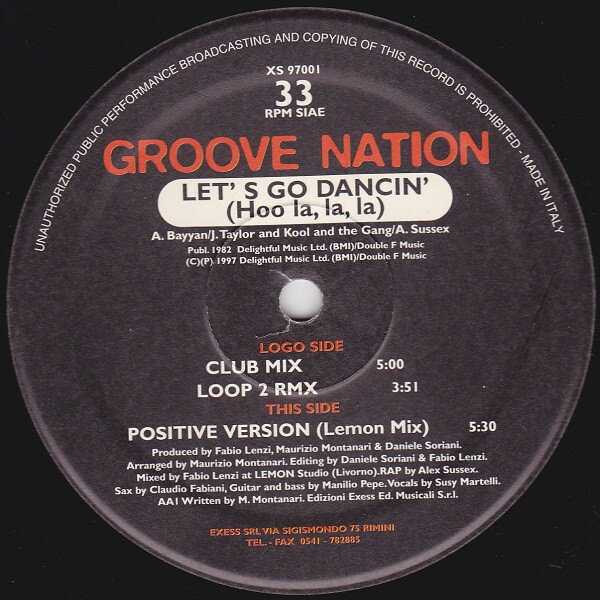 ・アーティスト Groove Nation ・タイトル Let's Go Dancin' (Hoo La, La, La) ・レーベル・型番 Exess Records XS97001 ・フォーマット 12インチレコード ・コンディション(盤) 良い (VG+) ・コンディション(ジャケット) プレインカバー（元ジャケット／カバー無し） ・コンディション(帯) オビなし ・特記事項 【盤にヘアライン】 サンプル画像です。実際の商品の画像ではありません 商品写真はバーコード/カタログ番号に対応したサンプル画像ですので、お送りする商品の画像ではありません。帯やライナーなどの付属品は、特記事項に記載されている場合のみ含まれます。プロモやカラーレコードなどの仕様についても、該当する場合のみ特記事項に記載しています。 【ご購入前に必ずご確認ください】 ・本店サイト(www.recordcity.jp)とは価格、送料が違います ・本店サイト、その他支店のオーダーとは同梱発送できません ・別倉庫から発送しているため、店頭受け渡しは対応しておりません ・一部商品は他の通販サイトでも販売しているため、ご注文のタイミングによっては商品のご用意ができない場合がございます。 ・土日祝日はお休みです 金曜・祝前日9時以降のご連絡またはご入金は、返答または発送が週明け・祝日明けに順次対応となります。 ・ご購入後のキャンセル不可 ご購入後のキャンセルはいかなる理由においてもお受けできません。ご了承の上、ご購入くださいませ。 ・日本郵便(ゆうパック/ゆうメール)によるお届けになります。 ・中古品であることをご理解ください 当ストアでは中古商品を主に販売しております。中古品であることをご理解の上ご購入ください。また、一部商品はRecordCityオンラインストアで試聴可能です。 ・返品について お客様のご都合による返品は一切承っておりません。 表記の内容と実際の商品に相違がある場合、また針飛び等で返品・返金をご希望される場合は、商品の到着後1週間以内にご連絡ください。商品の返送をこちらで確認後、キャンセル・返金を行います。 コンディションVG以下の商品は返品できません。プレイに影響のない表面のこすれ傷、プレス起因のノイズ盤は返品の対象外です。 【コンディション表記】 ・ほぼ新品(M-)(Like New) 完全な新品。未使用。当店ではほぼ使用しません ・非常に良い(EX)(Excellent) 中古盤として美品な状態。わずかな経年を感じるものの傷みを感じさせない、当店基準で最高の状態 ・良い(VG+)(Very Good Plus) 丁寧に扱われた中古品で、軽い使用感がみられる。 ・可(VG)(Acceptable) 使い込まれた中古品で、「良い」よりもさらに使用感がみられる。 ・悪い(VG-)(Bad) 状態が悪いアイテム。使用の保障はなく、再生不可、針飛び、目立つノイズがあるかもしれない。状態によるクレーム不可。返品不可。 ・非常に悪い(G)(Very Bad) 「悪い」よりさらに状態が悪いアイテム。使用の保障はなく、再生不可、針飛び、目立つノイズがあるかもしれない。状態によるクレーム不可。返品不可。 ・ジャンク(Fair)(Junk/Fair) 割れている、反っている、水ダメージがある、カビ、ジャケットが分離している、ひどい書き込み、ひどい擦れなど最低の状態。使用の保障はなく、再生不可、針飛び、目立つノイズがあるかもしれない。状態によるクレーム不可。返品不可。 ・ジャンク(Poor)(Junk/Poor) 割れている、反っている、水ダメージがある、カビ、ジャケットが分離している、ひどい書き込み、ひどい擦れなど最低の状態。使用の保障はなく、再生不可、針飛び、目立つノイズがあるかもしれない。状態によるクレーム不可。返品不可。