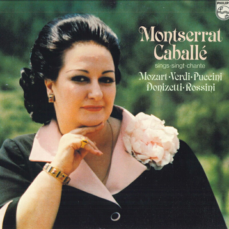 【中古】LP モンセラ・カバリエ Montserrat Caballe Sings・singt・chante X7955 PHILIPS /00260