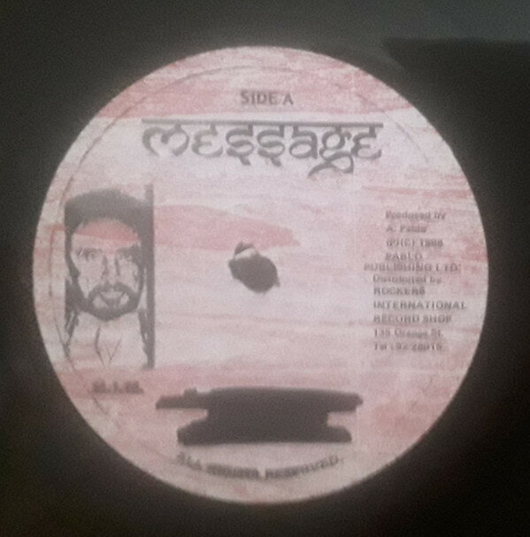 【中古】ジャマイカ12” Bunny Brissett / Pablo All Sta What A Confusion / Confusion Dub NONE Message /00250