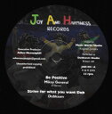 【中古】英12” Mikey General / Luciano / Dubk Be Positive / Hearer Of Prayer JAH001 Joy And Happiness Re /00250