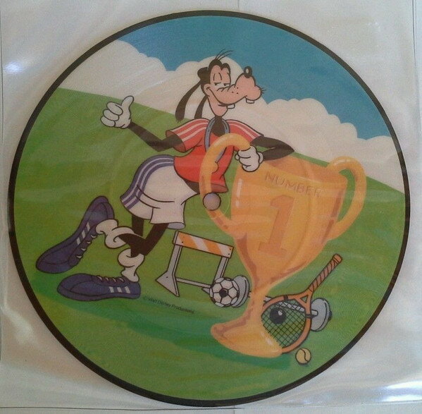 【中古】英7” Goofy You Can Always Be Number 1 WD1P Disneyland /00080