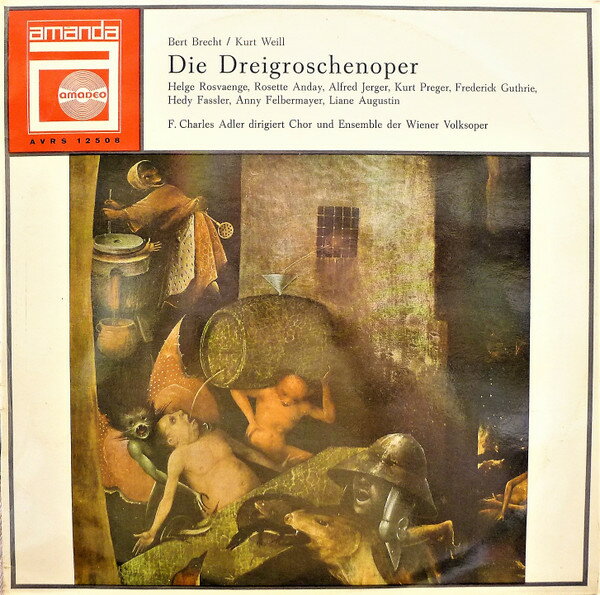 【中古】豪LP Various Die Dreigroschenoper AVRS12508 Amadeo /00260
