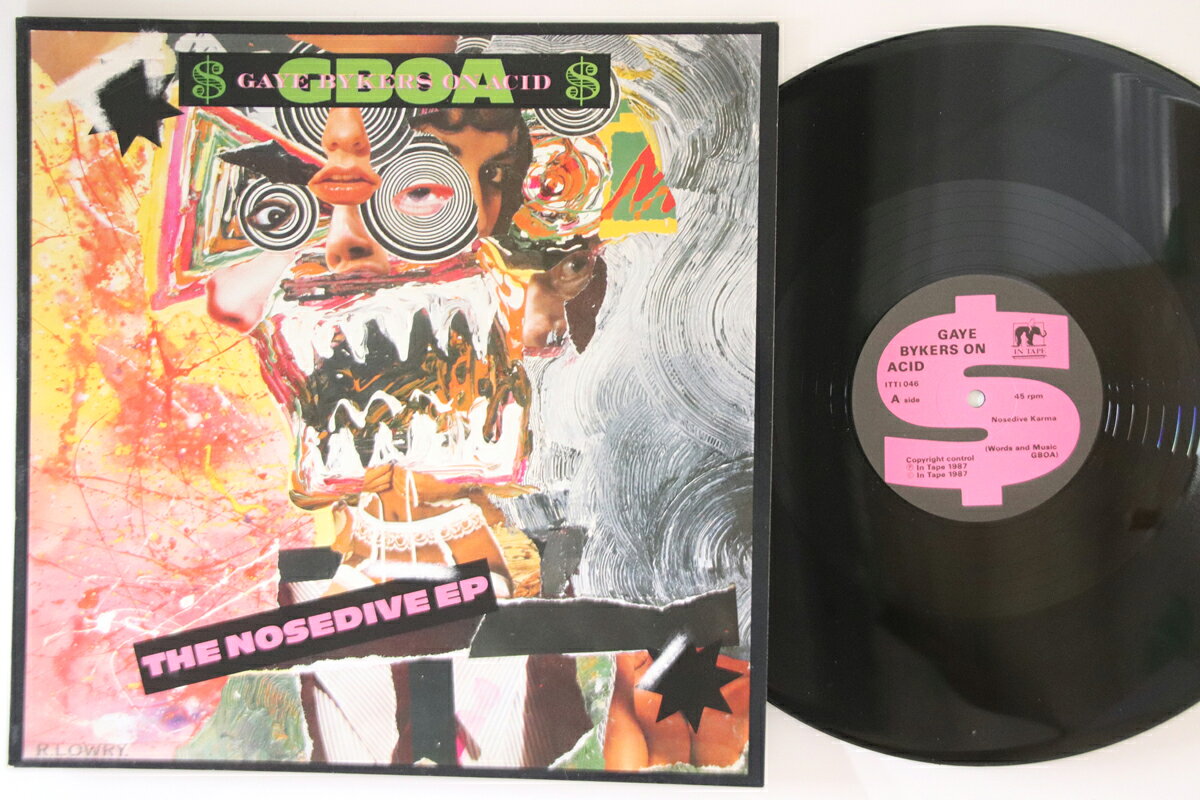 【中古】英12” Gaye Bykers On Acid Nosedive EP ITTI046 IN TAPE /00250