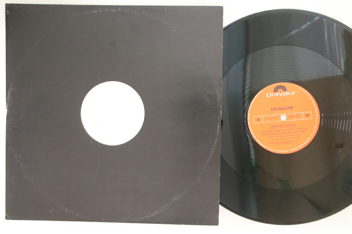 【中古】英12” Rainbow Cant Let You Go POSPX654 POLYDOR /00250