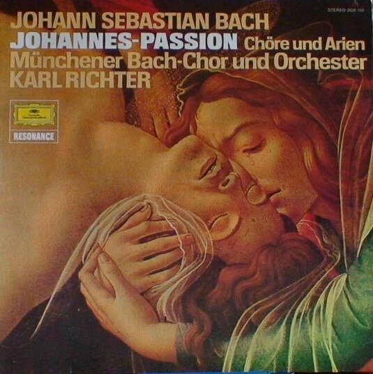 独LP Johann Sebastian Bach / Munche Johannes-Passion: Chore &amp; Arien 2535152 Deutsche Grammophon /00260