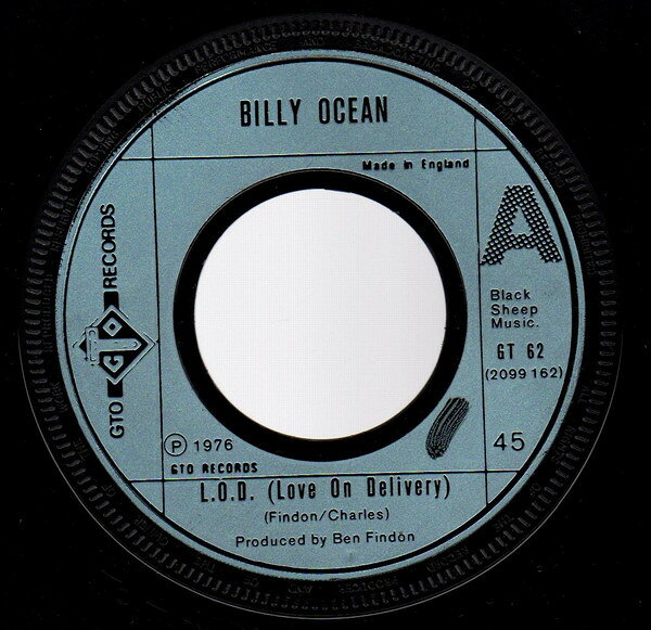 【中古】7” Billy Ocean L.O.D. (Love On Delivery) GT62 GTO /00080