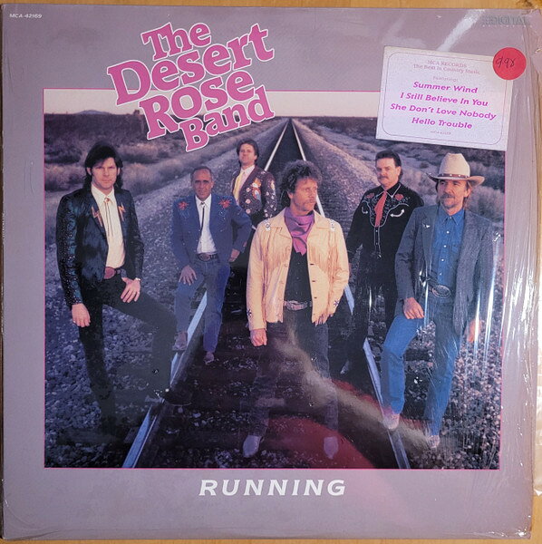 【中古】LP Desert Rose Band Running MCA42169 Curb Records /00260