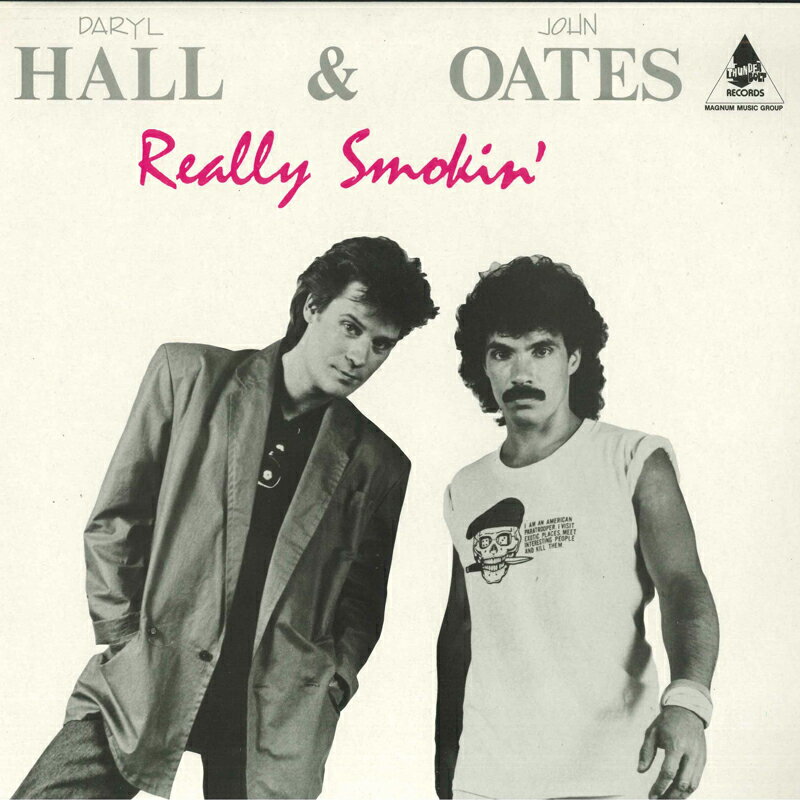 【中古】英LP Hall &amp; Oates Really Smokin THBL053 THUNDERBOLT /00260
