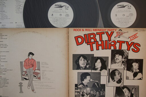 【中古】2LP Dirty Thirtys Rockn Roll Midnight Party ETP60201PROMO EXPRESS プロモ /00660 【中古】2LP Dirty Thirtys Rockn Roll Midnight Party ETP60201PROMO EXPRESS プロモ /00660