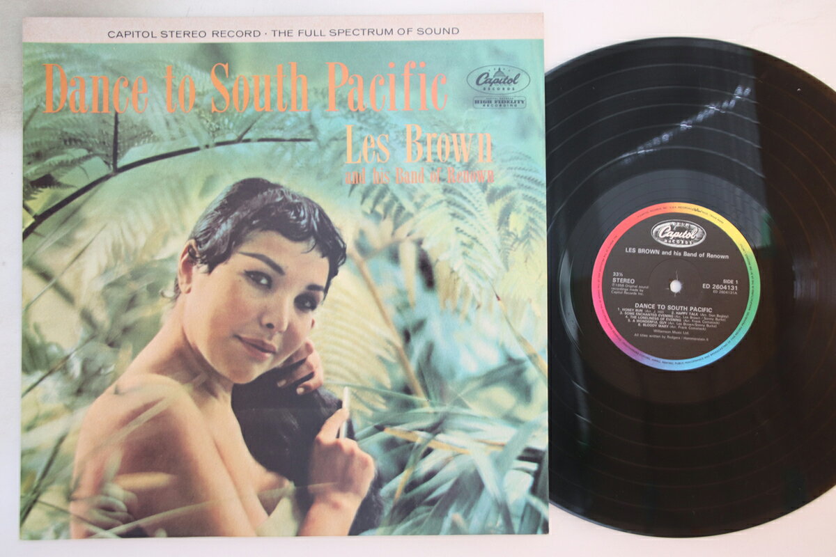 ・アーティスト Les Brown ・タイトル Dance To South Pacific ・レーベル・型番 CAPITOL ED2604131 ・フォーマット LPレコード ・コンディション(盤) 良い (VG+) ・コンディション(ジャケット) 良い (VG+) ・コンディション(帯) オビなし ・特記事項 実際に発送される商品の画像です 【ご購入前に必ずご確認ください】 ・本店サイト(www.recordcity.jp)とは価格、送料が違います ・本店サイト、その他支店のオーダーとは同梱発送できません ・注文確定後に別の注文を頂いた場合、注文同士の同梱は致しかねます。 ・別倉庫から発送しているため、店頭受け渡しは対応しておりません ・一部商品は他の通販サイトでも販売しているため、ご注文のタイミングによっては商品のご用意ができない場合がございます。 ・土日祝日はお休みです 金曜・祝前日9時以降のご連絡またはご入金は、返答または発送が週明け・祝日明けに順次対応となります。 ・ご購入後のキャンセル不可 ご購入後のキャンセルはいかなる理由においてもお受けできません。ご了承の上、ご購入くださいませ。 ・日本郵便(ゆうパック/ゆうメール)によるお届けになります。 ・中古品であることをご理解ください 当ストアでは中古商品を主に販売しております。中古品であることをご理解の上ご購入ください。また、一部商品はRecordCityオンラインストアで試聴可能です。 ・返品について お客様のご都合による返品は一切承っておりません。 表記の内容と実際の商品に相違がある場合、また針飛び等で返品・返金をご希望される場合は、商品の到着後1週間以内にご連絡ください。商品の返送をこちらで確認後、キャンセル・返金を行います。 コンディションVG以下の商品は返品できません。プレイに影響のない表面のこすれ傷、プレス起因のノイズ盤は返品の対象外です。 【コンディション表記】 ・ほぼ新品(M-)(Like New) 完全な新品。未使用。当店ではほぼ使用しません ・非常に良い(EX)(Excellent) 中古盤として美品な状態。わずかな経年を感じるものの傷みを感じさせない、当店基準で最高の状態 ・良い(VG+)(Very Good Plus) 丁寧に扱われた中古品で、軽い使用感がみられる。 ・可(VG)(Acceptable) 使い込まれた中古品で、「良い」よりもさらに使用感がみられる。 ・悪い(VG-)(Bad) 状態が悪いアイテム。使用の保障はなく、再生不可、針飛び、目立つノイズがあるかもしれない。状態によるクレーム不可。返品不可。 ・非常に悪い(G)(Very Bad) 「悪い」よりさらに状態が悪いアイテム。使用の保障はなく、再生不可、針飛び、目立つノイズがあるかもしれない。状態によるクレーム不可。返品不可。 ・ジャンク(Fair)(Junk/Fair) 割れている、反っている、水ダメージがある、カビ、ジャケットが分離している、ひどい書き込み、ひどい擦れなど最低の状態。使用の保障はなく、再生不可、針飛び、目立つノイズがあるかもしれない。状態によるクレーム不可。返品不可。 ・ジャンク(Poor)(Junk/Poor) 割れている、反っている、水ダメージがある、カビ、ジャケットが分離している、ひどい書き込み、ひどい擦れなど最低の状態。使用の保障はなく、再生不可、針飛び、目立つノイズがあるかもしれない。状態によるクレーム不可。返品不可。