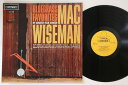 【中古】英LP Mac Wiseman Bluegrass Favorites By Master Folk Singer Mac Wisem HAT3039 ...