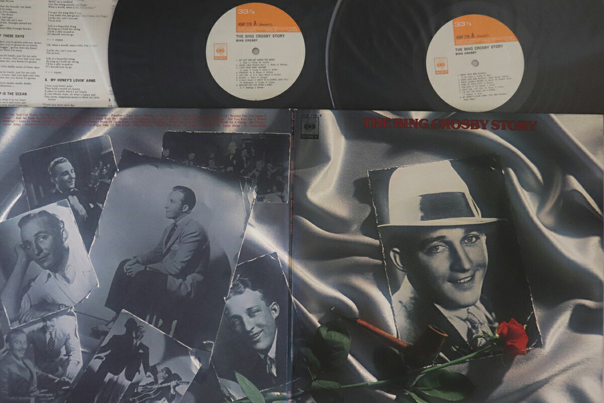 【中古】2LP Bing Crosby Bing Crosby Story 40AP7789 CBS SONY /00660