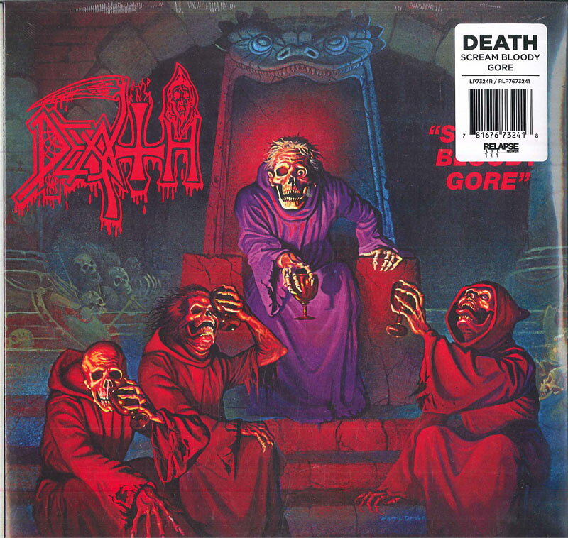 【新品】米LP Death Scream Bloody Gore LP7324R Relapse Records /00260