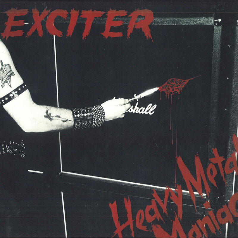 【新品】米LP Exciter Heavy Metal Maniac NONE Megaforce Records /00260