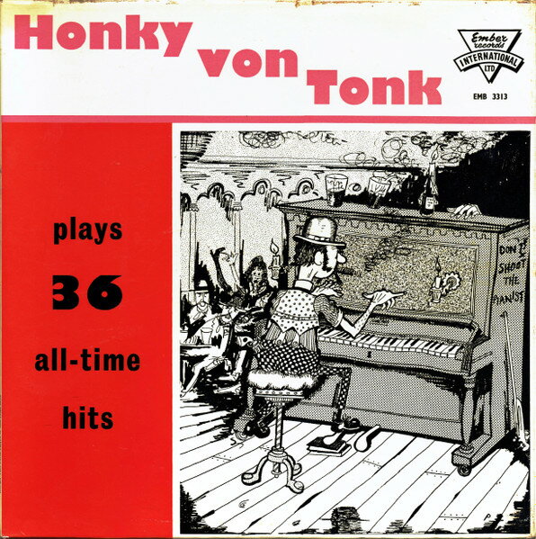 š۱LP Honky von Tonk Honky von Tonk Plays 36 All-Time Hits EMB3313 E...