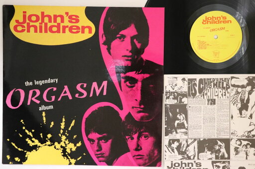【中古】英LP Johns Children Legendary Orgasm Album BRED31 CHERRY RED /00260 【中古】英LP Johns Children Legendary Orgasm Album BRED31 CHERRY RED /00260