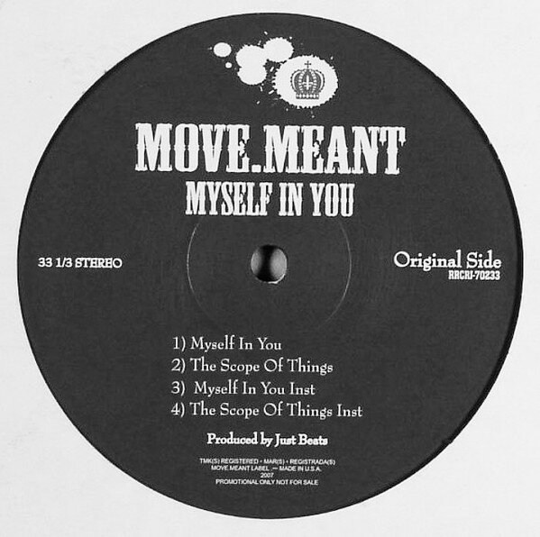 ・アーティスト Move.Meant ・タイトル Myself In You ・レーベル・型番 Revolution Recordings RRCRI70233PROMO ・フォーマット 12インチレコード ・コンディション(盤) 非常に良い(EX) ・コンディション(ジャケット) プレインカバー（元ジャケット／カバー無し） ・コンディション(帯) オビなし ・特記事項 【プロモ盤】 【カバーにリングウェア】【Promotion Only】 サンプル画像です。実際の商品の画像ではありません 商品写真はバーコード/カタログ番号に対応したサンプル画像ですので、お送りする商品の画像ではありません。帯やライナーなどの付属品は、特記事項に記載されている場合のみ含まれます。プロモやカラーレコードなどの仕様についても、該当する場合のみ特記事項に記載しています。 【ご購入前に必ずご確認ください】 ・本店サイト(www.recordcity.jp)とは価格、送料が違います ・本店サイト、その他支店のオーダーとは同梱発送できません ・注文確定後に別の注文を頂いた場合、注文同士の同梱は致しかねます。 ・別倉庫から発送しているため、店頭受け渡しは対応しておりません ・一部商品は他の通販サイトでも販売しているため、ご注文のタイミングによっては商品のご用意ができない場合がございます。 ・土日祝日はお休みです 金曜・祝前日9時以降のご連絡またはご入金は、返答または発送が週明け・祝日明けに順次対応となります。 ・ご購入後のキャンセル不可 ご購入後のキャンセルはいかなる理由においてもお受けできません。ご了承の上、ご購入くださいませ。 ・日本郵便(ゆうパック/ゆうメール)によるお届けになります。 ・中古品であることをご理解ください 当ストアでは中古商品を主に販売しております。中古品であることをご理解の上ご購入ください。また、一部商品はRecordCityオンラインストアで試聴可能です。 ・返品について お客様のご都合による返品は一切承っておりません。 表記の内容と実際の商品に相違がある場合、また針飛び等で返品・返金をご希望される場合は、商品の到着後1週間以内にご連絡ください。商品の返送をこちらで確認後、キャンセル・返金を行います。 コンディションVG以下の商品は返品できません。プレイに影響のない表面のこすれ傷、プレス起因のノイズ盤は返品の対象外です。 【コンディション表記】 ・ほぼ新品(M-)(Like New) 完全な新品。未使用。当店ではほぼ使用しません ・非常に良い(EX)(Excellent) 中古盤として美品な状態。わずかな経年を感じるものの傷みを感じさせない、当店基準で最高の状態 ・良い(VG+)(Very Good Plus) 丁寧に扱われた中古品で、軽い使用感がみられる。 ・可(VG)(Acceptable) 使い込まれた中古品で、「良い」よりもさらに使用感がみられる。 ・悪い(VG-)(Bad) 状態が悪いアイテム。使用の保障はなく、再生不可、針飛び、目立つノイズがあるかもしれない。状態によるクレーム不可。返品不可。 ・非常に悪い(G)(Very Bad) 「悪い」よりさらに状態が悪いアイテム。使用の保障はなく、再生不可、針飛び、目立つノイズがあるかもしれない。状態によるクレーム不可。返品不可。 ・ジャンク(Fair)(Junk/Fair) 割れている、反っている、水ダメージがある、カビ、ジャケットが分離している、ひどい書き込み、ひどい擦れなど最低の状態。使用の保障はなく、再生不可、針飛び、目立つノイズがあるかもしれない。状態によるクレーム不可。返品不可。 ・ジャンク(Poor)(Junk/Poor) 割れている、反っている、水ダメージがある、カビ、ジャケットが分離している、ひどい書き込み、ひどい擦れなど最低の状態。使用の保障はなく、再生不可、針飛び、目立つノイズがあるかもしれない。状態によるクレーム不可。返品不可。