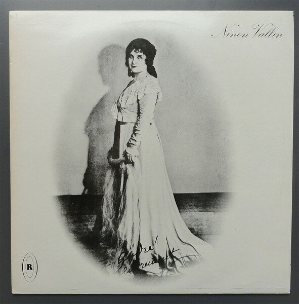 LP Ninon Vallin Ninon Vallin GV509 Rubini Records /00260