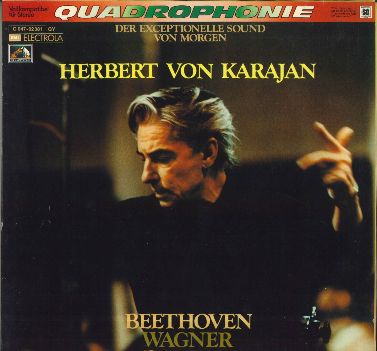 【中古】独LP ヘルベルト・フォン・カラヤン, ベートーヴェン フィデリオ序曲 / ブラームス 悲劇的序 1C04702381QY Die Stimme Seines He /00400
