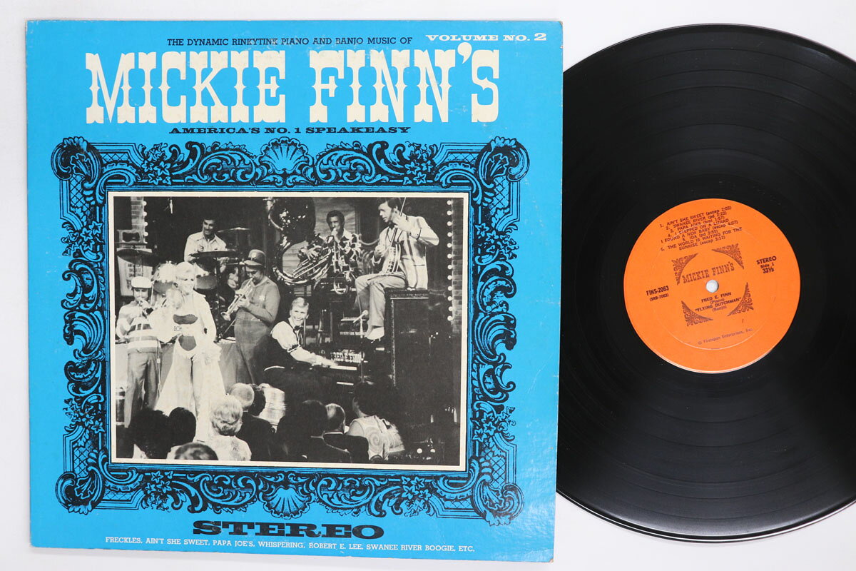 Artist Name: J - 【中古】LP Fred E. Finn, Flying Dutchman Volume No. 2 - Mickey Finns - Americas No. 1 Speake FINS2063 Finnigan /00260