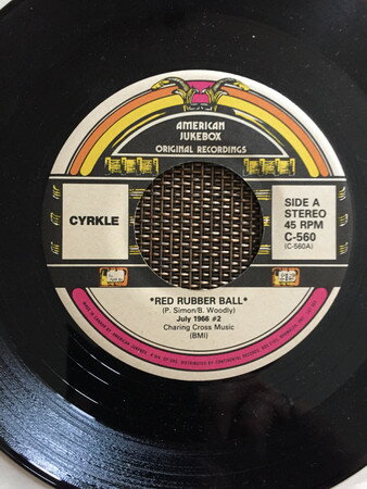 쥳ɥƥ ŷԾŹ㤨֡š۲7 Cyrkle / Van McCoy Red Rubber Ball / I Started A Joke C560 American Jukebox /00080פβǤʤ822ߤˤʤޤ