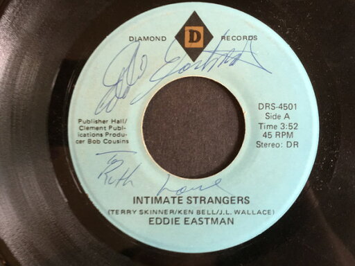 【中古】加7” Eddie Eastman Intimate Strangers DRS4501 Diamond Records /00080 【中古】加7” Eddie Eastman Intimate Strangers DRS4501 Diamond Records /00080