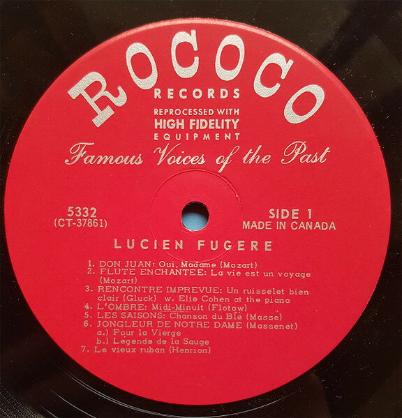 ・アーティスト Lucien Fugere ・タイトル Lucien Fugere ・レーベル・型番 Rococo Records 5332 ・フォーマット LPレコード ・コンディション(盤) 良い (VG+) ・コンディション(ジャケット) 良い (VG+) ・コンディション(帯) オビなし ・特記事項 サンプル画像です。実際の商品の画像ではありません 商品写真はバーコード/カタログ番号に対応したサンプル画像ですので、お送りする商品の画像ではありません。帯やライナーなどの付属品は、特記事項に記載されている場合のみ含まれます。プロモやカラーレコードなどの仕様についても、該当する場合のみ特記事項に記載しています。 【ご購入前に必ずご確認ください】 ・本店サイト(www.recordcity.jp)とは価格、送料が違います ・本店サイト、その他支店のオーダーとは同梱発送できません ・注文確定後に別の注文を頂いた場合、注文同士の同梱は致しかねます。 ・別倉庫から発送しているため、店頭受け渡しは対応しておりません ・一部商品は他の通販サイトでも販売しているため、ご注文のタイミングによっては商品のご用意ができない場合がございます。 ・土日祝日はお休みです 金曜・祝前日9時以降のご連絡またはご入金は、返答または発送が週明け・祝日明けに順次対応となります。 ・ご購入後のキャンセル不可 ご購入後のキャンセルはいかなる理由においてもお受けできません。ご了承の上、ご購入くださいませ。 ・日本郵便(ゆうパック/ゆうメール)によるお届けになります。 ・中古品であることをご理解ください 当ストアでは中古商品を主に販売しております。中古品であることをご理解の上ご購入ください。また、一部商品はRecordCityオンラインストアで試聴可能です。 ・返品について お客様のご都合による返品は一切承っておりません。 表記の内容と実際の商品に相違がある場合、また針飛び等で返品・返金をご希望される場合は、商品の到着後1週間以内にご連絡ください。商品の返送をこちらで確認後、キャンセル・返金を行います。 コンディションVG以下の商品は返品できません。プレイに影響のない表面のこすれ傷、プレス起因のノイズ盤は返品の対象外です。 【コンディション表記】 ・ほぼ新品(M-)(Like New) 完全な新品。未使用。当店ではほぼ使用しません ・非常に良い(EX)(Excellent) 中古盤として美品な状態。わずかな経年を感じるものの傷みを感じさせない、当店基準で最高の状態 ・良い(VG+)(Very Good Plus) 丁寧に扱われた中古品で、軽い使用感がみられる。 ・可(VG)(Acceptable) 使い込まれた中古品で、「良い」よりもさらに使用感がみられる。 ・悪い(VG-)(Bad) 状態が悪いアイテム。使用の保障はなく、再生不可、針飛び、目立つノイズがあるかもしれない。状態によるクレーム不可。返品不可。 ・非常に悪い(G)(Very Bad) 「悪い」よりさらに状態が悪いアイテム。使用の保障はなく、再生不可、針飛び、目立つノイズがあるかもしれない。状態によるクレーム不可。返品不可。 ・ジャンク(Fair)(Junk/Fair) 割れている、反っている、水ダメージがある、カビ、ジャケットが分離している、ひどい書き込み、ひどい擦れなど最低の状態。使用の保障はなく、再生不可、針飛び、目立つノイズがあるかもしれない。状態によるクレーム不可。返品不可。 ・ジャンク(Poor)(Junk/Poor) 割れている、反っている、水ダメージがある、カビ、ジャケットが分離している、ひどい書き込み、ひどい擦れなど最低の状態。使用の保障はなく、再生不可、針飛び、目立つノイズがあるかもしれない。状態によるクレーム不可。返品不可。