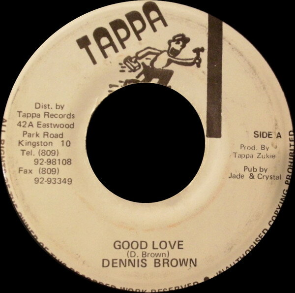 【中古】ジャマイカ7” Dennis Brown Good Love 167 Tappa Records /00080