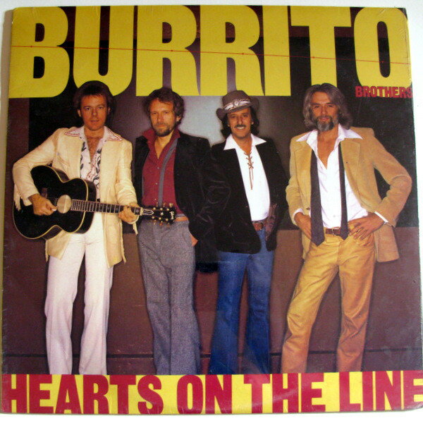 【中古】LP Burrito Brothers Hearts On The Line JZ37004 Curb Records /00260