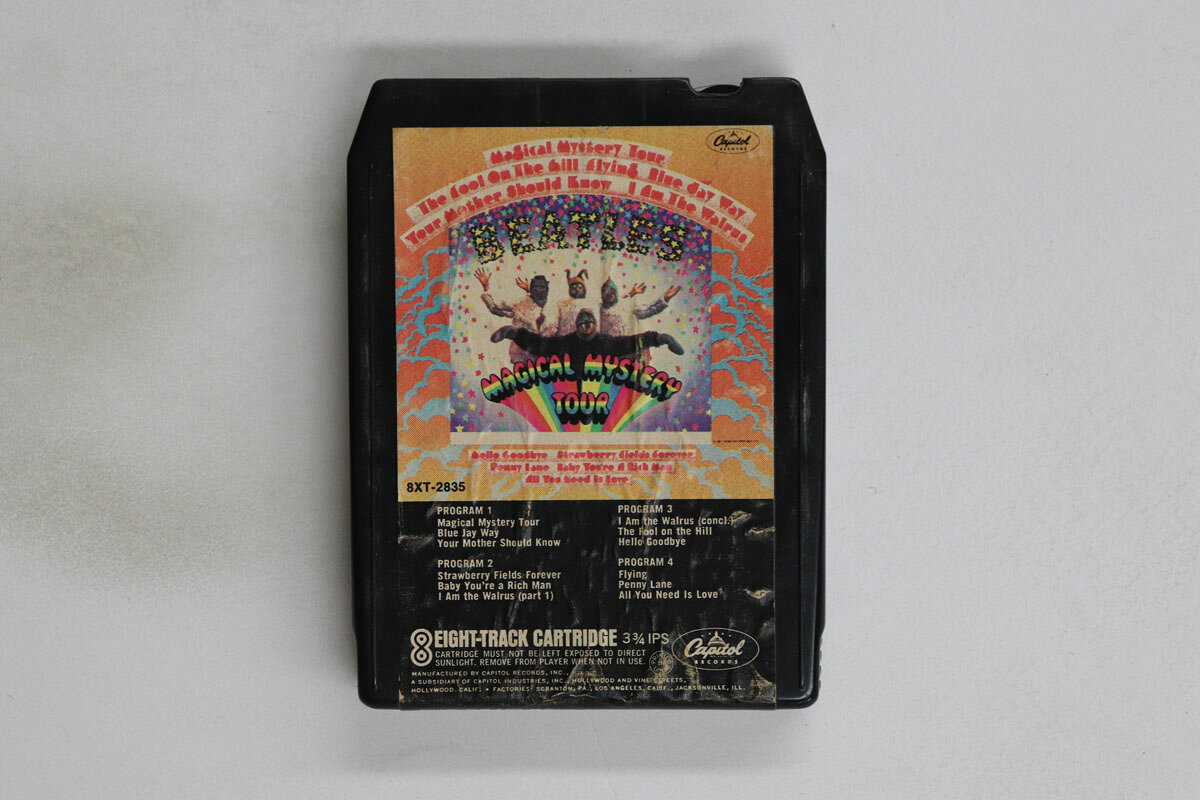 【中古】Cassette Beatles Magical Mystery Tour(8-track) 8XT2835 CAPITOL RECORDS /00110