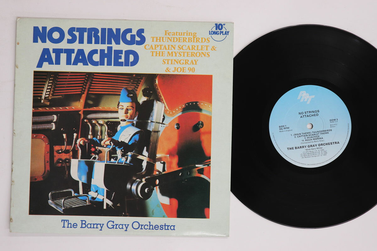 【中古】10” Barry Gray Orchestra No Strings Attached DOW3 PRT /00200