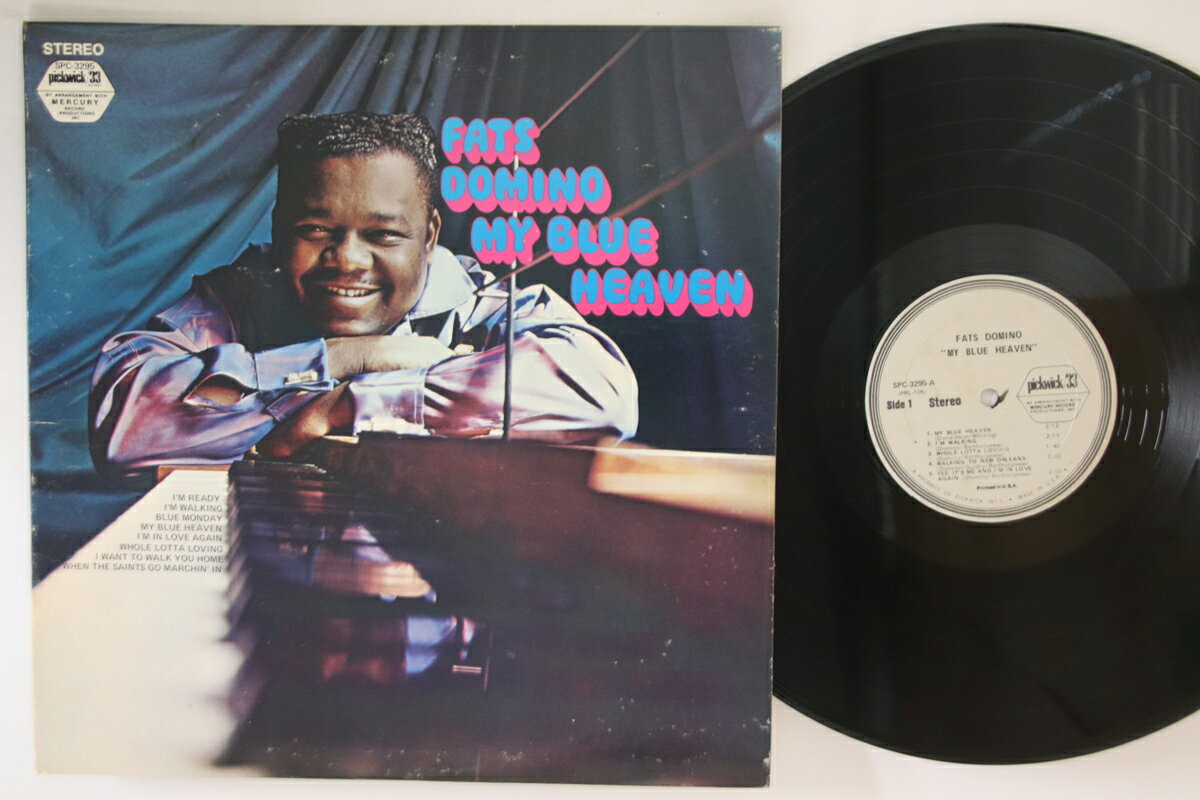 쥳ɥƥ ŷԾŹ㤨֡šLP Fats Domino My Blue Heaven SPC3295 PICKWICK/33 /00260פβǤʤ636ߤˤʤޤ