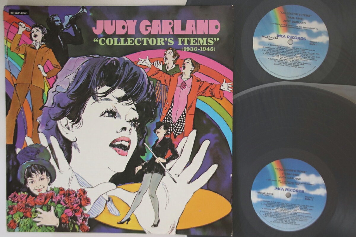 ・アーティスト Judy Garland ・タイトル Collector's Items (1936-1945) ・レーベル・型番 MCA MCA24046 ・フォーマット LPレコード ・コンディション(盤) 良い (VG+) ・コンディション(ジャケット) 良い (VG+) ・コンディション(帯) オビなし ・特記事項 【ライナー付き】 実際に発送される商品の画像です 【ご購入前に必ずご確認ください】 ・本店サイト(www.recordcity.jp)とは価格、送料が違います ・本店サイト、その他支店のオーダーとは同梱発送できません ・注文確定後に別の注文を頂いた場合、注文同士の同梱は致しかねます。 ・別倉庫から発送しているため、店頭受け渡しは対応しておりません ・一部商品は他の通販サイトでも販売しているため、ご注文のタイミングによっては商品のご用意ができない場合がございます。 ・土日祝日はお休みです 金曜・祝前日9時以降のご連絡またはご入金は、返答または発送が週明け・祝日明けに順次対応となります。 ・ご購入後のキャンセル不可 ご購入後のキャンセルはいかなる理由においてもお受けできません。ご了承の上、ご購入くださいませ。 ・日本郵便(ゆうパック/ゆうメール)によるお届けになります。 ・中古品であることをご理解ください 当ストアでは中古商品を主に販売しております。中古品であることをご理解の上ご購入ください。また、一部商品はRecordCityオンラインストアで試聴可能です。 ・返品について お客様のご都合による返品は一切承っておりません。 表記の内容と実際の商品に相違がある場合、また針飛び等で返品・返金をご希望される場合は、商品の到着後1週間以内にご連絡ください。商品の返送をこちらで確認後、キャンセル・返金を行います。 コンディションVG以下の商品は返品できません。プレイに影響のない表面のこすれ傷、プレス起因のノイズ盤は返品の対象外です。 【コンディション表記】 ・ほぼ新品(M-)(Like New) 完全な新品。未使用。当店ではほぼ使用しません ・非常に良い(EX)(Excellent) 中古盤として美品な状態。わずかな経年を感じるものの傷みを感じさせない、当店基準で最高の状態 ・良い(VG+)(Very Good Plus) 丁寧に扱われた中古品で、軽い使用感がみられる。 ・可(VG)(Acceptable) 使い込まれた中古品で、「良い」よりもさらに使用感がみられる。 ・悪い(VG-)(Bad) 状態が悪いアイテム。使用の保障はなく、再生不可、針飛び、目立つノイズがあるかもしれない。状態によるクレーム不可。返品不可。 ・非常に悪い(G)(Very Bad) 「悪い」よりさらに状態が悪いアイテム。使用の保障はなく、再生不可、針飛び、目立つノイズがあるかもしれない。状態によるクレーム不可。返品不可。 ・ジャンク(Fair)(Junk/Fair) 割れている、反っている、水ダメージがある、カビ、ジャケットが分離している、ひどい書き込み、ひどい擦れなど最低の状態。使用の保障はなく、再生不可、針飛び、目立つノイズがあるかもしれない。状態によるクレーム不可。返品不可。 ・ジャンク(Poor)(Junk/Poor) 割れている、反っている、水ダメージがある、カビ、ジャケットが分離している、ひどい書き込み、ひどい擦れなど最低の状態。使用の保障はなく、再生不可、針飛び、目立つノイズがあるかもしれない。状態によるクレーム不可。返品不可。