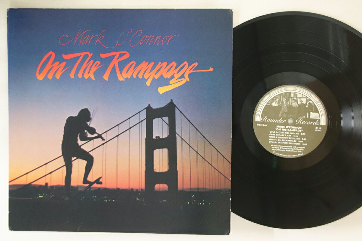 ・アーティスト Mark O'connor ・タイトル On The Rampage ・レーベル・型番 ROUNDER 0118 ・フォーマット LPレコード ・コンディション(盤) 良い (VG+) ・コンディション(ジャケット) 良い (VG+) ・コンディション(帯) オビなし ・特記事項 実際に発送される商品の画像です 【ご購入前に必ずご確認ください】 ・本店サイト(www.recordcity.jp)とは価格、送料が違います ・本店サイト、その他支店のオーダーとは同梱発送できません ・注文確定後に別の注文を頂いた場合、注文同士の同梱は致しかねます。 ・別倉庫から発送しているため、店頭受け渡しは対応しておりません ・一部商品は他の通販サイトでも販売しているため、ご注文のタイミングによっては商品のご用意ができない場合がございます。 ・土日祝日はお休みです 金曜・祝前日9時以降のご連絡またはご入金は、返答または発送が週明け・祝日明けに順次対応となります。 ・ご購入後のキャンセル不可 ご購入後のキャンセルはいかなる理由においてもお受けできません。ご了承の上、ご購入くださいませ。 ・日本郵便(ゆうパック/ゆうメール)によるお届けになります。 ・中古品であることをご理解ください 当ストアでは中古商品を主に販売しております。中古品であることをご理解の上ご購入ください。また、一部商品はRecordCityオンラインストアで試聴可能です。 ・返品について お客様のご都合による返品は一切承っておりません。 表記の内容と実際の商品に相違がある場合、また針飛び等で返品・返金をご希望される場合は、商品の到着後1週間以内にご連絡ください。商品の返送をこちらで確認後、キャンセル・返金を行います。 コンディションVG以下の商品は返品できません。プレイに影響のない表面のこすれ傷、プレス起因のノイズ盤は返品の対象外です。 【コンディション表記】 ・ほぼ新品(M-)(Like New) 完全な新品。未使用。当店ではほぼ使用しません ・非常に良い(EX)(Excellent) 中古盤として美品な状態。わずかな経年を感じるものの傷みを感じさせない、当店基準で最高の状態 ・良い(VG+)(Very Good Plus) 丁寧に扱われた中古品で、軽い使用感がみられる。 ・可(VG)(Acceptable) 使い込まれた中古品で、「良い」よりもさらに使用感がみられる。 ・悪い(VG-)(Bad) 状態が悪いアイテム。使用の保障はなく、再生不可、針飛び、目立つノイズがあるかもしれない。状態によるクレーム不可。返品不可。 ・非常に悪い(G)(Very Bad) 「悪い」よりさらに状態が悪いアイテム。使用の保障はなく、再生不可、針飛び、目立つノイズがあるかもしれない。状態によるクレーム不可。返品不可。 ・ジャンク(Fair)(Junk/Fair) 割れている、反っている、水ダメージがある、カビ、ジャケットが分離している、ひどい書き込み、ひどい擦れなど最低の状態。使用の保障はなく、再生不可、針飛び、目立つノイズがあるかもしれない。状態によるクレーム不可。返品不可。 ・ジャンク(Poor)(Junk/Poor) 割れている、反っている、水ダメージがある、カビ、ジャケットが分離している、ひどい書き込み、ひどい擦れなど最低の状態。使用の保障はなく、再生不可、針飛び、目立つノイズがあるかもしれない。状態によるクレーム不可。返品不可。
