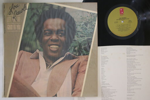 【中古】米LP Lou Rawls Let Me Be Good To You JZ36006 PHILADELPHIA INTWERN /00260 【中古】米LP Lou Rawls Let Me Be Good To You JZ36006 PHILADELPHIA INTWERN /00260