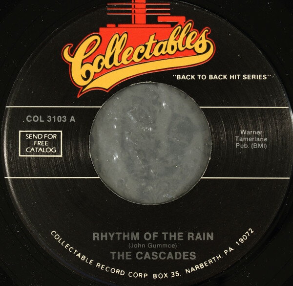 【中古】米7” Cascades / Teddy Bears Rhythm Of The Rain / To Know Him Is To Love Him COL3103 Collectables /00080