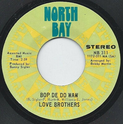 【中古】米7” Love Brothers Bop De Do Waw NB311 North Bay /00080