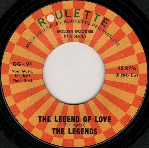 【中古】米7” Legends / Elegants The Legend Of Love / Little Boy Blue GG91 Roulette /00080