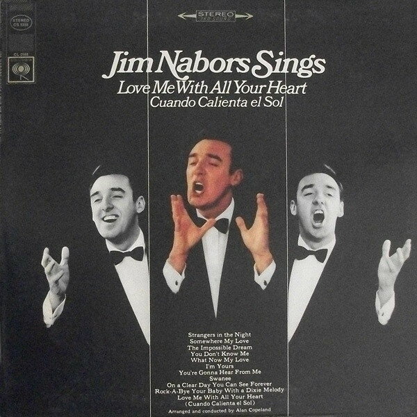 【中古】米LP Jim Nabors Jim Nabors Sings Love Me With All Your Heart CS9358 Columbia /00260