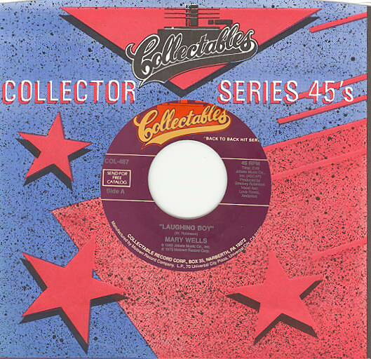 ・アーティスト Mary Wells ・タイトル Laughing Boy / Your Old Standby ・レーベル・型番 Collectables COL487 ・フォーマット 7インチレコード ・コンディション(盤) 非常に良い(EX) ・コンディション(ジャケット) プレインカバー（元ジャケット／カバー無し） ・コンディション(帯) オビなし ・特記事項 【company sleeve】 サンプル画像です。実際の商品の画像ではありません 商品写真はバーコード/カタログ番号に対応したサンプル画像ですので、お送りする商品の画像ではありません。帯やライナーなどの付属品は、特記事項に記載されている場合のみ含まれます。プロモやカラーレコードなどの仕様についても、該当する場合のみ特記事項に記載しています。 【ご購入前に必ずご確認ください】 ・本店サイト(www.recordcity.jp)とは価格、送料が違います ・本店サイト、その他支店のオーダーとは同梱発送できません ・注文確定後に別の注文を頂いた場合、注文同士の同梱は致しかねます。 ・別倉庫から発送しているため、店頭受け渡しは対応しておりません ・一部商品は他の通販サイトでも販売しているため、ご注文のタイミングによっては商品のご用意ができない場合がございます。 ・土日祝日はお休みです 金曜・祝前日9時以降のご連絡またはご入金は、返答または発送が週明け・祝日明けに順次対応となります。 ・ご購入後のキャンセル不可 ご購入後のキャンセルはいかなる理由においてもお受けできません。ご了承の上、ご購入くださいませ。 ・日本郵便(ゆうパック/ゆうメール)によるお届けになります。 ・中古品であることをご理解ください 当ストアでは中古商品を主に販売しております。中古品であることをご理解の上ご購入ください。また、一部商品はRecordCityオンラインストアで試聴可能です。 ・返品について お客様のご都合による返品は一切承っておりません。 表記の内容と実際の商品に相違がある場合、また針飛び等で返品・返金をご希望される場合は、商品の到着後1週間以内にご連絡ください。商品の返送をこちらで確認後、キャンセル・返金を行います。 コンディションVG以下の商品は返品できません。プレイに影響のない表面のこすれ傷、プレス起因のノイズ盤は返品の対象外です。 【コンディション表記】 ・ほぼ新品(M-)(Like New) 完全な新品。未使用。当店ではほぼ使用しません ・非常に良い(EX)(Excellent) 中古盤として美品な状態。わずかな経年を感じるものの傷みを感じさせない、当店基準で最高の状態 ・良い(VG+)(Very Good Plus) 丁寧に扱われた中古品で、軽い使用感がみられる。 ・可(VG)(Acceptable) 使い込まれた中古品で、「良い」よりもさらに使用感がみられる。 ・悪い(VG-)(Bad) 状態が悪いアイテム。使用の保障はなく、再生不可、針飛び、目立つノイズがあるかもしれない。状態によるクレーム不可。返品不可。 ・非常に悪い(G)(Very Bad) 「悪い」よりさらに状態が悪いアイテム。使用の保障はなく、再生不可、針飛び、目立つノイズがあるかもしれない。状態によるクレーム不可。返品不可。 ・ジャンク(Fair)(Junk/Fair) 割れている、反っている、水ダメージがある、カビ、ジャケットが分離している、ひどい書き込み、ひどい擦れなど最低の状態。使用の保障はなく、再生不可、針飛び、目立つノイズがあるかもしれない。状態によるクレーム不可。返品不可。 ・ジャンク(Poor)(Junk/Poor) 割れている、反っている、水ダメージがある、カビ、ジャケットが分離している、ひどい書き込み、ひどい擦れなど最低の状態。使用の保障はなく、再生不可、針飛び、目立つノイズがあるかもしれない。状態によるクレーム不可。返品不可。