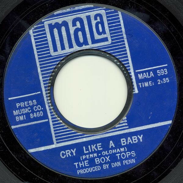【中古】米7” Box Tops Cry Like A Baby MALA593 Mala /00080