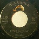 【中古】米7” Norma Jean Lets Go All The Way / Private Little World 478261 RCA Victor ...