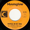 【中古】米7” Righteous Brothers Georgia On My Mind 45244 Moonglow /00080(2)