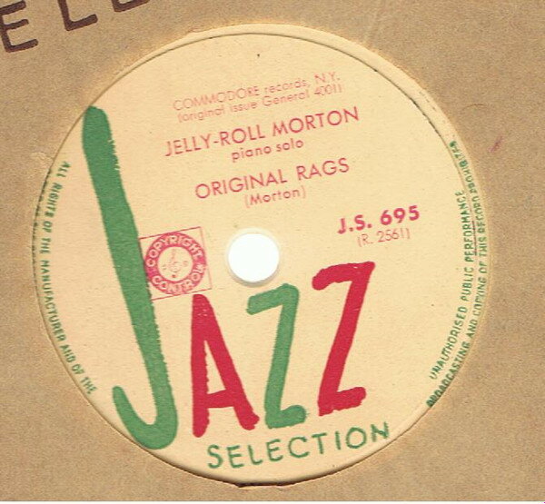 ・アーティスト Jelly Roll Morton ・タイトル Mamies Blues / Original Rags ・レーベル・型番 JAZZ SELECTION JS695 ・フォーマット 78回転SP盤レコード ・コンディション(盤) 良い (VG+) ・コンディション(ジャケット) 良い (VG+) ・コンディション(帯) オビなし ・特記事項 【※再生コンディションによる返品不可】 サンプル画像です。実際の商品の画像ではありません 商品写真はバーコード/カタログ番号に対応したサンプル画像ですので、お送りする商品の画像ではありません。帯やライナーなどの付属品は、特記事項に記載されている場合のみ含まれます。プロモやカラーレコードなどの仕様についても、該当する場合のみ特記事項に記載しています。 【ご購入前に必ずご確認ください】 ・本店サイト(www.recordcity.jp)とは価格、送料が違います ・本店サイト、その他支店のオーダーとは同梱発送できません ・注文確定後に別の注文を頂いた場合、注文同士の同梱は致しかねます。 ・別倉庫から発送しているため、店頭受け渡しは対応しておりません ・一部商品は他の通販サイトでも販売しているため、ご注文のタイミングによっては商品のご用意ができない場合がございます。 ・土日祝日はお休みです 金曜・祝前日9時以降のご連絡またはご入金は、返答または発送が週明け・祝日明けに順次対応となります。 ・ご購入後のキャンセル不可 ご購入後のキャンセルはいかなる理由においてもお受けできません。ご了承の上、ご購入くださいませ。 ・日本郵便(ゆうパック/ゆうメール)によるお届けになります。 ・中古品であることをご理解ください 当ストアでは中古商品を主に販売しております。中古品であることをご理解の上ご購入ください。また、一部商品はRecordCityオンラインストアで試聴可能です。 ・返品について お客様のご都合による返品は一切承っておりません。 表記の内容と実際の商品に相違がある場合、また針飛び等で返品・返金をご希望される場合は、商品の到着後1週間以内にご連絡ください。商品の返送をこちらで確認後、キャンセル・返金を行います。 コンディションVG以下の商品は返品できません。プレイに影響のない表面のこすれ傷、プレス起因のノイズ盤は返品の対象外です。 【コンディション表記】 ・ほぼ新品(M-)(Like New) 完全な新品。未使用。当店ではほぼ使用しません ・非常に良い(EX)(Excellent) 中古盤として美品な状態。わずかな経年を感じるものの傷みを感じさせない、当店基準で最高の状態 ・良い(VG+)(Very Good Plus) 丁寧に扱われた中古品で、軽い使用感がみられる。 ・可(VG)(Acceptable) 使い込まれた中古品で、「良い」よりもさらに使用感がみられる。 ・悪い(VG-)(Bad) 状態が悪いアイテム。使用の保障はなく、再生不可、針飛び、目立つノイズがあるかもしれない。状態によるクレーム不可。返品不可。 ・非常に悪い(G)(Very Bad) 「悪い」よりさらに状態が悪いアイテム。使用の保障はなく、再生不可、針飛び、目立つノイズがあるかもしれない。状態によるクレーム不可。返品不可。 ・ジャンク(Fair)(Junk/Fair) 割れている、反っている、水ダメージがある、カビ、ジャケットが分離している、ひどい書き込み、ひどい擦れなど最低の状態。使用の保障はなく、再生不可、針飛び、目立つノイズがあるかもしれない。状態によるクレーム不可。返品不可。 ・ジャンク(Poor)(Junk/Poor) 割れている、反っている、水ダメージがある、カビ、ジャケットが分離している、ひどい書き込み、ひどい擦れなど最低の状態。使用の保障はなく、再生不可、針飛び、目立つノイズがあるかもしれない。状態によるクレーム不可。返品不可。