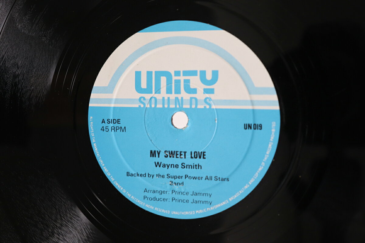 【中古】英12” Wayne Smith / Tonto Irie My Sweet Love / Murder Commit UN019 UNITY SOUNDS /00250