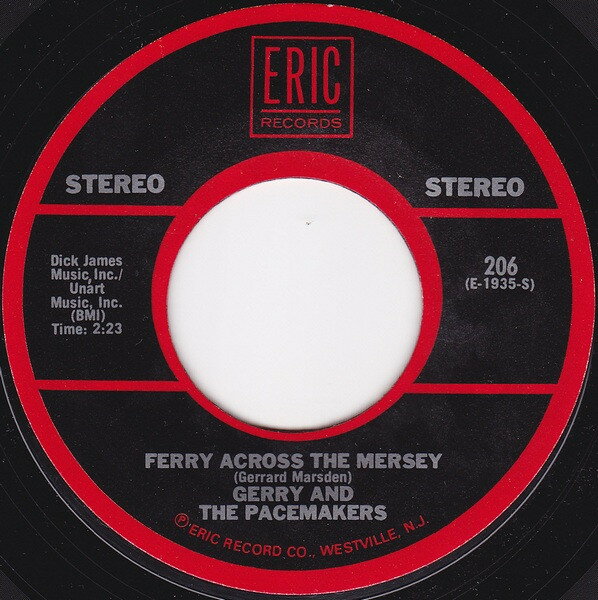 ・アーティスト Gerry & The Pacemakers ・タイトル Ferry Across The Mersey / I Like It ・レーベル・型番 Eric Records 206 ・フォーマット 7インチレコード ・コンディション(盤) 良い (VG+) ・コンディション(ジャケット) プレインカバー（元ジャケット／カバー無し） ・コンディション(帯) オビなし ・特記事項 【盤に薄い跡】 サンプル画像です。実際の商品の画像ではありません 商品写真はバーコード/カタログ番号に対応したサンプル画像ですので、お送りする商品の画像ではありません。帯やライナーなどの付属品は、特記事項に記載されている場合のみ含まれます。プロモやカラーレコードなどの仕様についても、該当する場合のみ特記事項に記載しています。 【ご購入前に必ずご確認ください】 ・本店サイト(www.recordcity.jp)とは価格、送料が違います ・本店サイト、その他支店のオーダーとは同梱発送できません ・注文確定後に別の注文を頂いた場合、注文同士の同梱は致しかねます。 ・別倉庫から発送しているため、店頭受け渡しは対応しておりません ・一部商品は他の通販サイトでも販売しているため、ご注文のタイミングによっては商品のご用意ができない場合がございます。 ・土日祝日はお休みです 金曜・祝前日9時以降のご連絡またはご入金は、返答または発送が週明け・祝日明けに順次対応となります。 ・ご購入後のキャンセル不可 ご購入後のキャンセルはいかなる理由においてもお受けできません。ご了承の上、ご購入くださいませ。 ・日本郵便(ゆうパック/ゆうメール)によるお届けになります。 ・中古品であることをご理解ください 当ストアでは中古商品を主に販売しております。中古品であることをご理解の上ご購入ください。また、一部商品はRecordCityオンラインストアで試聴可能です。 ・返品について お客様のご都合による返品は一切承っておりません。 表記の内容と実際の商品に相違がある場合、また針飛び等で返品・返金をご希望される場合は、商品の到着後1週間以内にご連絡ください。商品の返送をこちらで確認後、キャンセル・返金を行います。 コンディションVG以下の商品は返品できません。プレイに影響のない表面のこすれ傷、プレス起因のノイズ盤は返品の対象外です。 【コンディション表記】 ・ほぼ新品(M-)(Like New) 完全な新品。未使用。当店ではほぼ使用しません ・非常に良い(EX)(Excellent) 中古盤として美品な状態。わずかな経年を感じるものの傷みを感じさせない、当店基準で最高の状態 ・良い(VG+)(Very Good Plus) 丁寧に扱われた中古品で、軽い使用感がみられる。 ・可(VG)(Acceptable) 使い込まれた中古品で、「良い」よりもさらに使用感がみられる。 ・悪い(VG-)(Bad) 状態が悪いアイテム。使用の保障はなく、再生不可、針飛び、目立つノイズがあるかもしれない。状態によるクレーム不可。返品不可。 ・非常に悪い(G)(Very Bad) 「悪い」よりさらに状態が悪いアイテム。使用の保障はなく、再生不可、針飛び、目立つノイズがあるかもしれない。状態によるクレーム不可。返品不可。 ・ジャンク(Fair)(Junk/Fair) 割れている、反っている、水ダメージがある、カビ、ジャケットが分離している、ひどい書き込み、ひどい擦れなど最低の状態。使用の保障はなく、再生不可、針飛び、目立つノイズがあるかもしれない。状態によるクレーム不可。返品不可。 ・ジャンク(Poor)(Junk/Poor) 割れている、反っている、水ダメージがある、カビ、ジャケットが分離している、ひどい書き込み、ひどい擦れなど最低の状態。使用の保障はなく、再生不可、針飛び、目立つノイズがあるかもしれない。状態によるクレーム不可。返品不可。