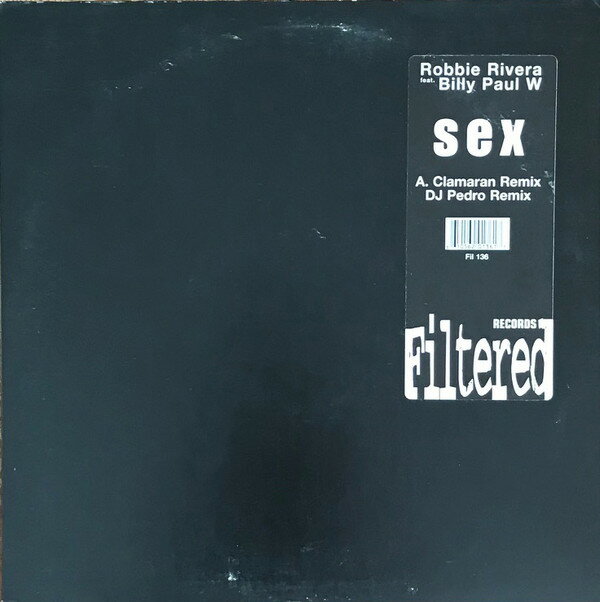 Other - 【中古】12” Robbie Rivera, Billy Paul Will Sex Remixes FIL136 Filtered Records /00250