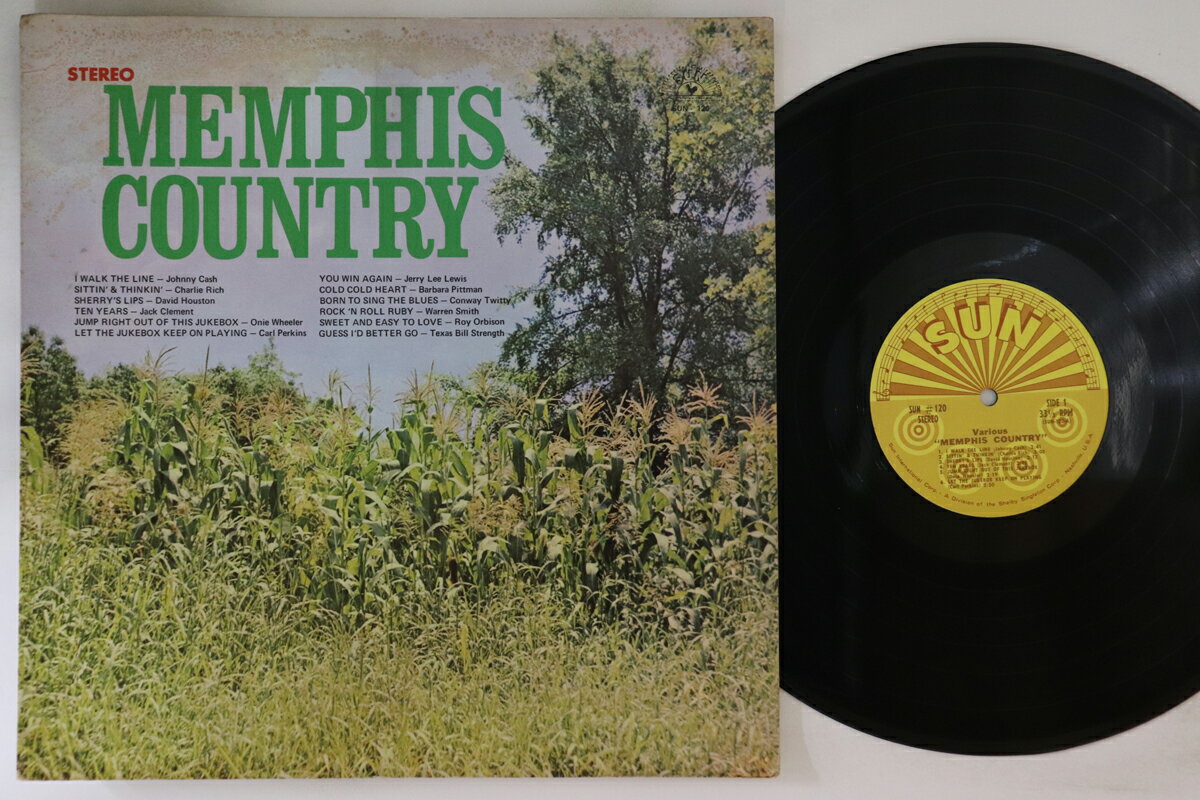 【中古】米LP Various Memphis Country SUN120 SUN /00260