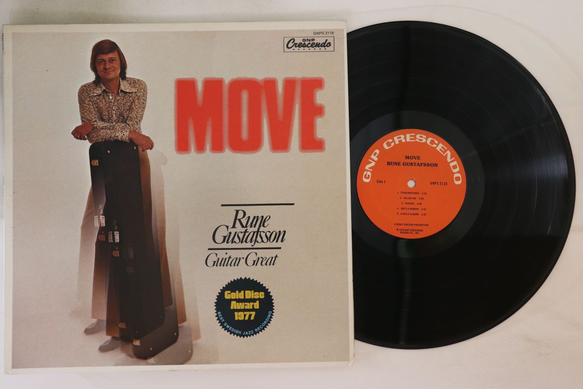 【中古】米LP Rune Gustafsson Move GNPS2118 GNP /00260